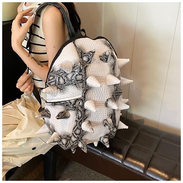 Cool Fried Street Hedgehog Casual Backpack