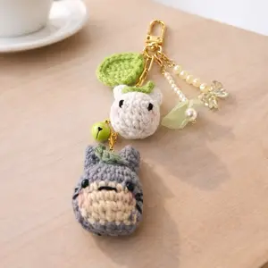 Crochet handmade ToToRo keychain charm