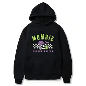 Monster Mom Hoodie Monster Mom Hoodie Sweet Halloween Scary Mom Sweatshirt
