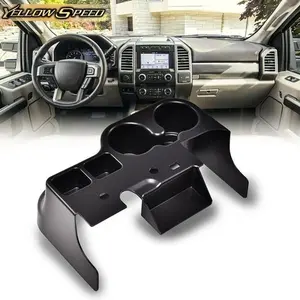 Fit For 1999-01 Ford Super Duty Truck Center Console Cupholder F-250 F-350 F-450
