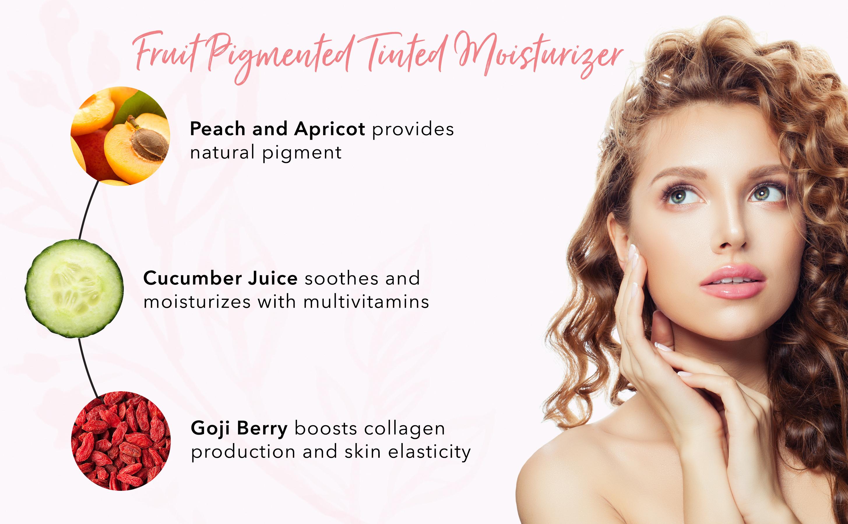 100% PURE Vegan Fruit Pigmented Tinted Moisturizer