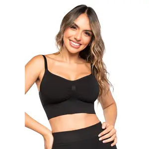 Top Seamfree Push Up SMI03048 Korean Style Summer Plain Invisible Support Comfortable Second Skin Effect