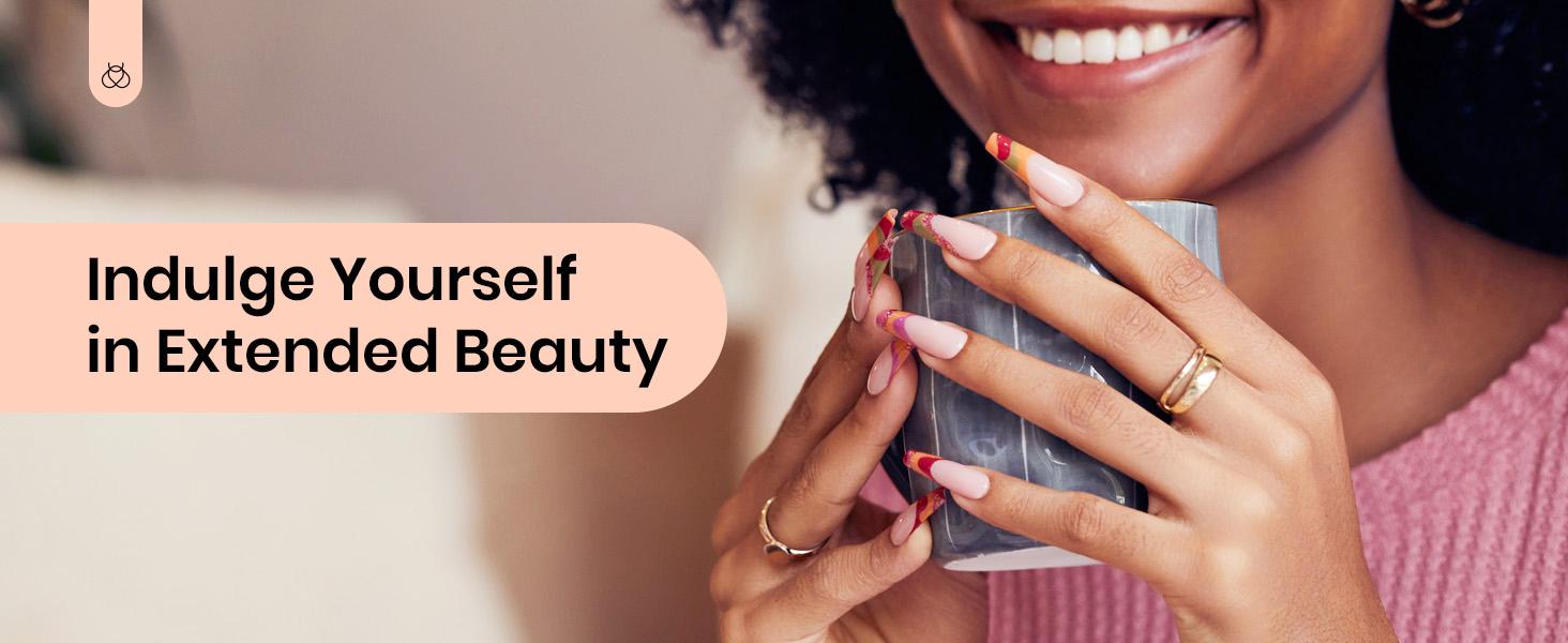 Beetles Nail Extension Poly Gel Professional DIY Nail Art for Starter Top Coat Base Gel, Gift for Women gift for girls, Nail Manicure at home, With Slip Solution, Beginner friendly Polish Cutics   #cozyvibes #effortlessbeauty   Cosmetic