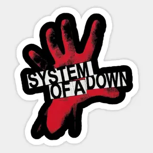 System of a Down Sticker – Metal Band Vinyl Decal