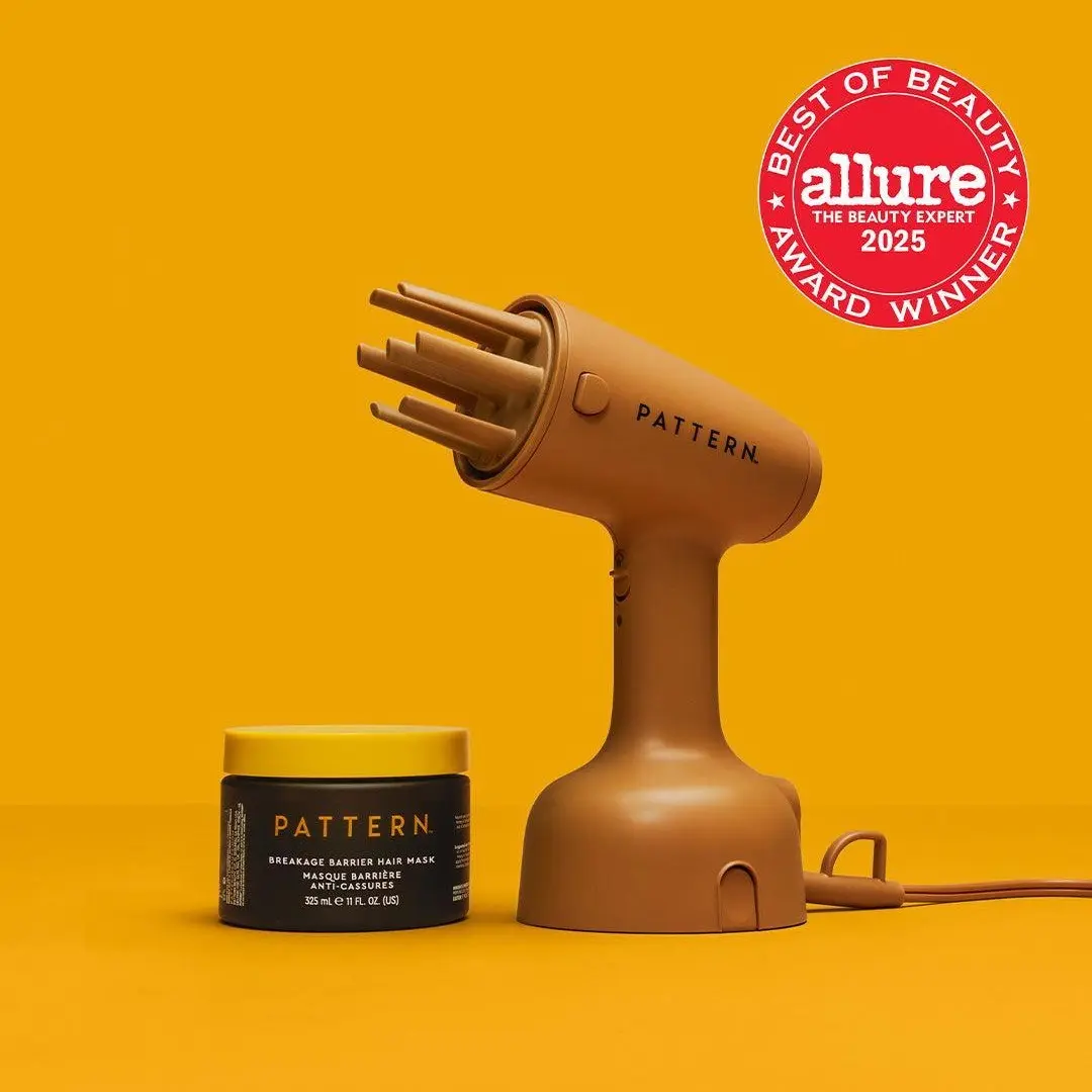 PATTERN Beauty Steam & Repair Set | Hair Steamer & Breakage Barrier Mask For Hydrated Curls