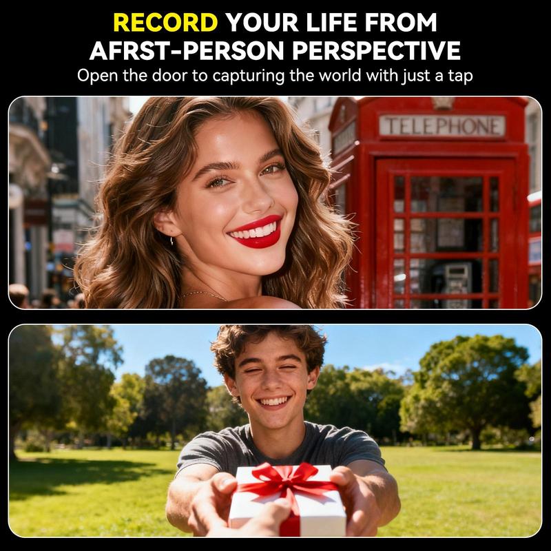 Smart AI Camera Glasses with 8MP Photochromic Lenses ,Button Touch Adjustment for Travel Outdoor Adventures Hands-Free Photography 160+Languages Real-Time Translation Bluetooth Wireless Wearable Video Recording UV Protection