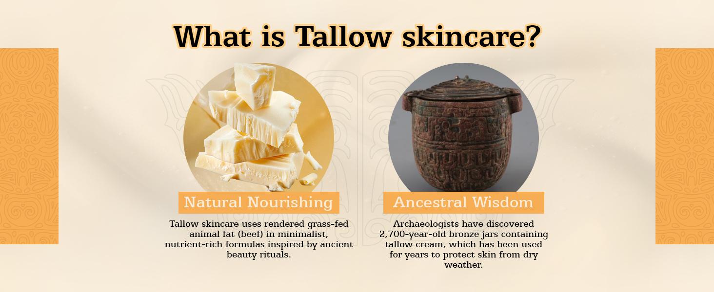 Whipped Organic Grass-Fed Beef Tallow Honey Balm – Handmade Moisturizer with Shea, Calendula & Jojoba for Soft, Healthy Skin