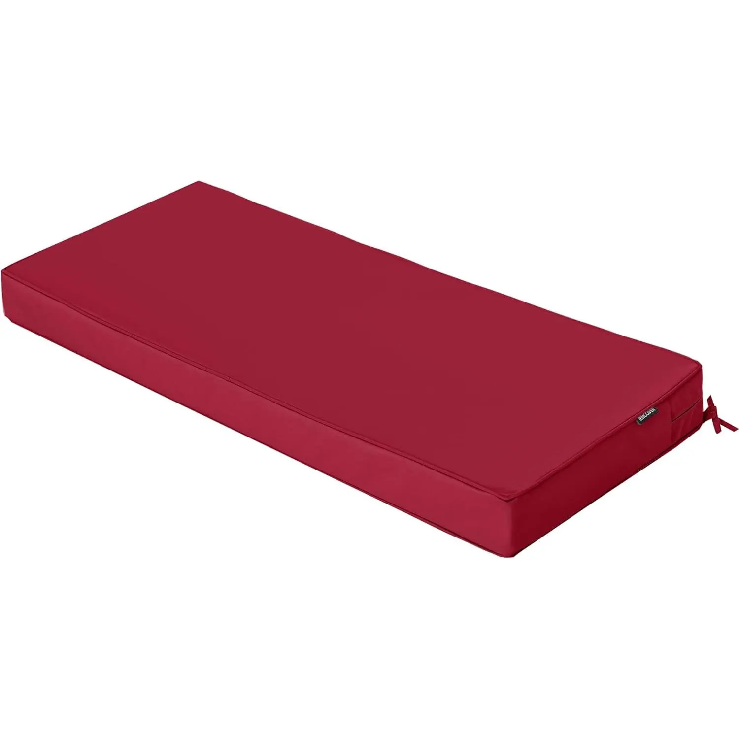 Outdoor Bench Cushions 59 x 18 Inch Thick  Porch Swing Cushions with Tie Patio Furniture Chair Cushion Bench Pad 5 Year Color Fastness Backyard Seat Pads Burgundy