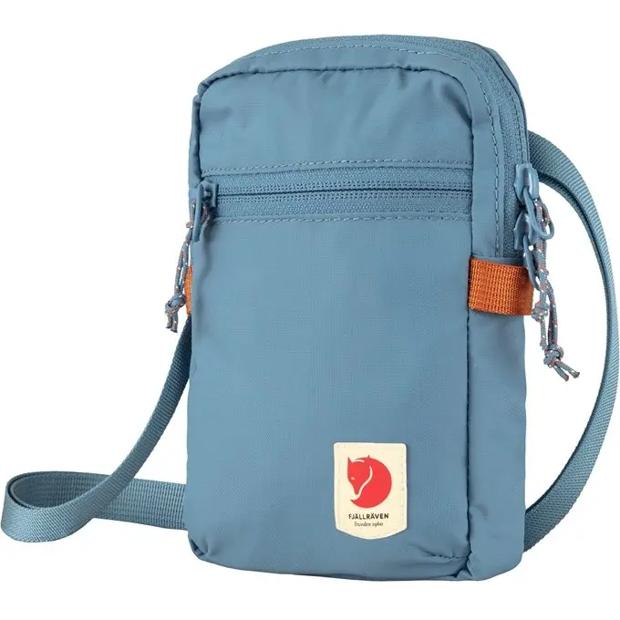 Fjallraven High Coast Pocket Recycled Nylon Crossbody Bag, Lightweight Zippered Sling with an Adjustable Strap for Travel & Outdoor Use, Travel Crossbody Bag, Adjustable Shoulder Bag