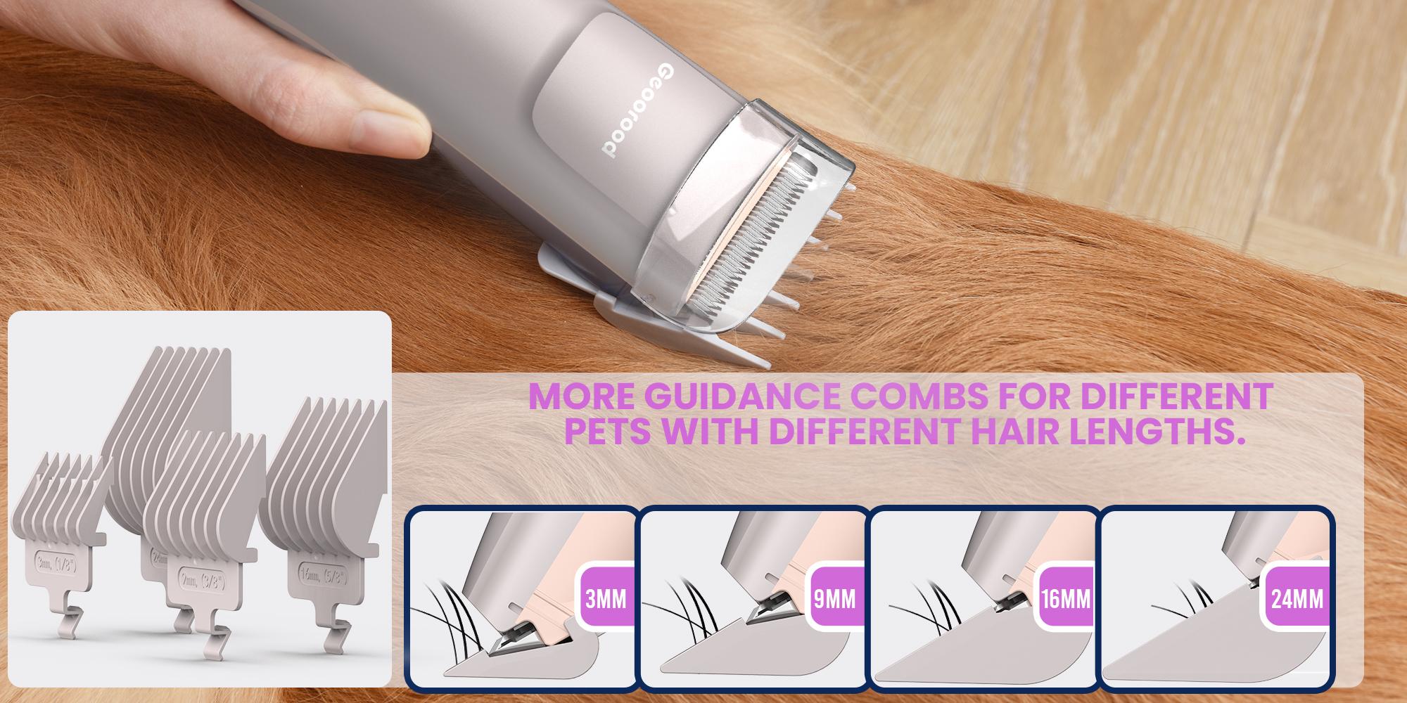 Geoorood Dog Grooming Vacuum All-in-One Kit with 10KPa Suction, 2.2L Dust Tank, Adjustable Combs, Lightweight Design, Perfect for Gifts & Home Use Geoorood Dog Grooming Vacuum All-in-One Kit with 10KPa Suction, 2.2L Dust Tank, Adjustable Combs, Lightweight Design, Perfect for Gifts & Home Use