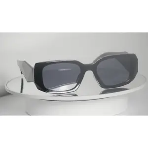 Belmont Bold & Modern Geometric Sunglasses - Deep Navy Angular Frame with Dark Tinted Lenses for UV Protection & Stylish Outings