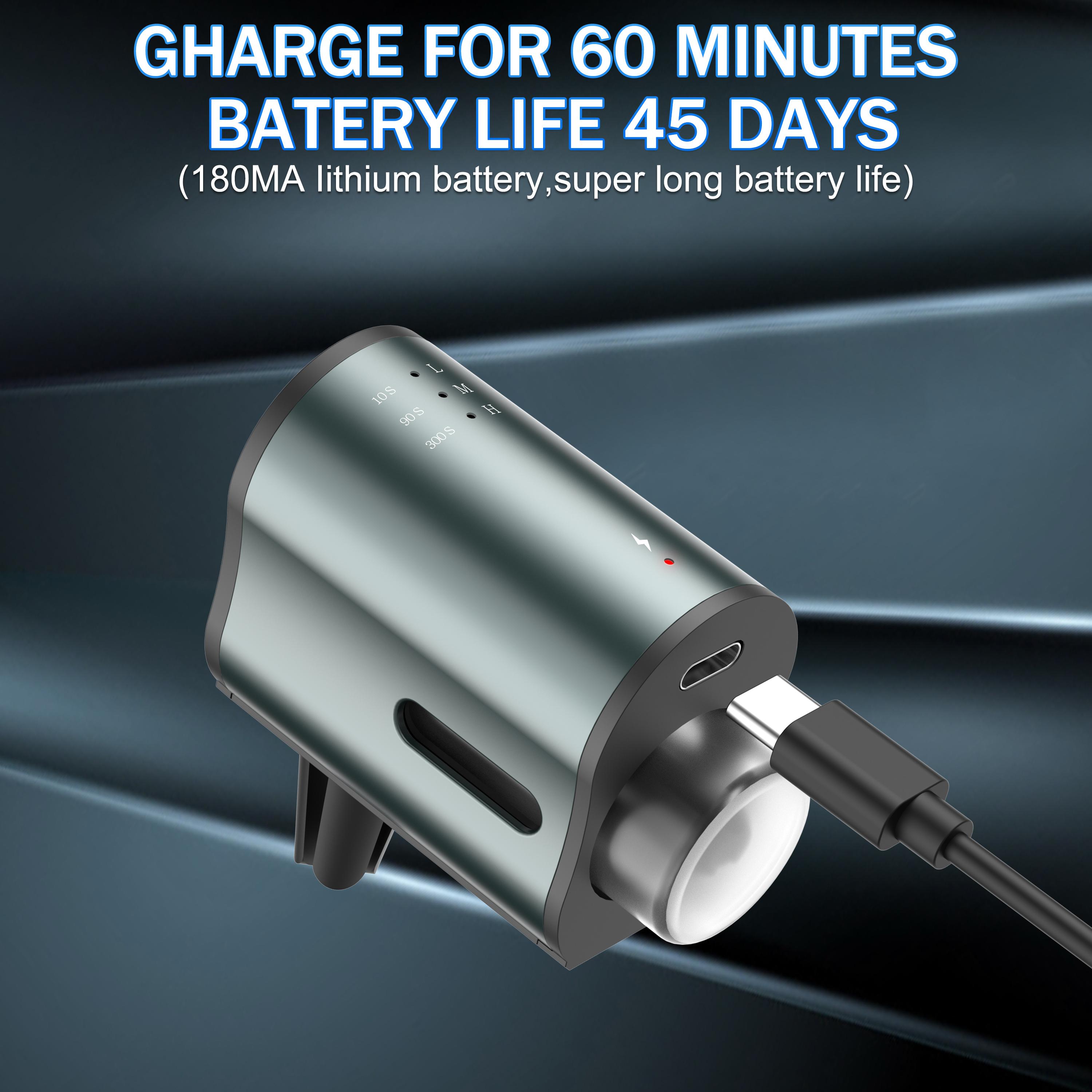 Smart Car Air Freshener with Three Adjustable Concentration Scent Levels, Portable Waterless Car Diffuser Air Freshener Car Aromatherapy Diffuser,  3*10ML Natural Perfume