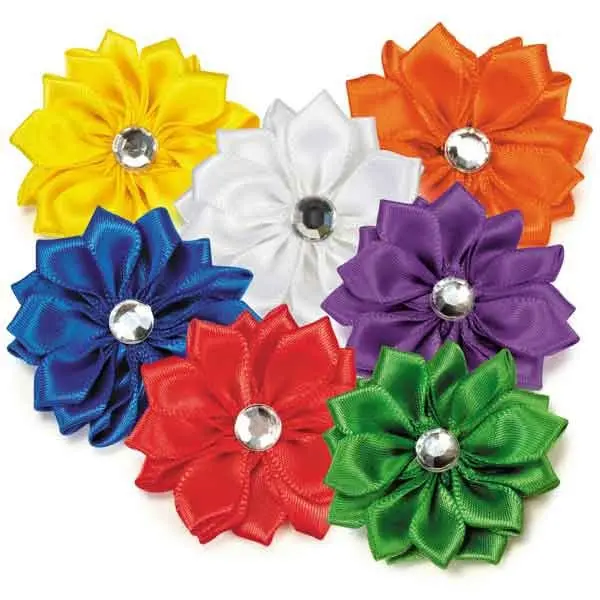 100ct Aria Rhinestone Rainbow Bows