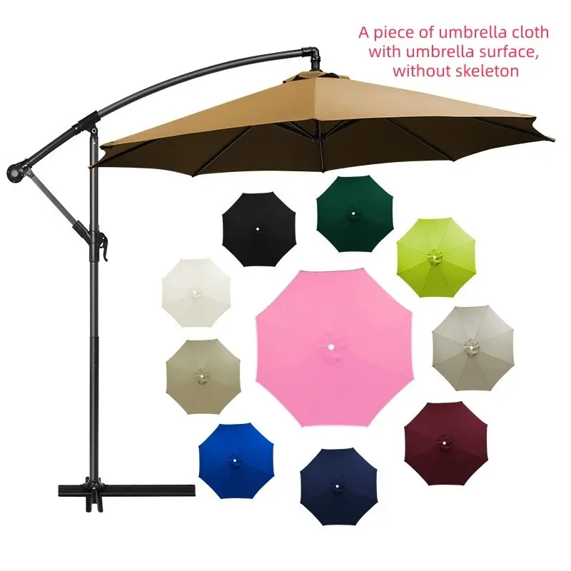 9.84ft Outdoor Patio Umbrella Replacement Fabric, No Frame, Sunshade Polyester Canopy, Waterproof Canopy Shade, Rainproof, Ideal for Garden, Backyard, Poolside, Canopy And Sunshade, Patio Umbrella Cover