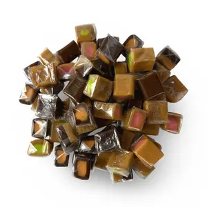 Nostalgic Limited Batch Mixed Flavor Milk Caramel Candy Squares, 1 Lb.