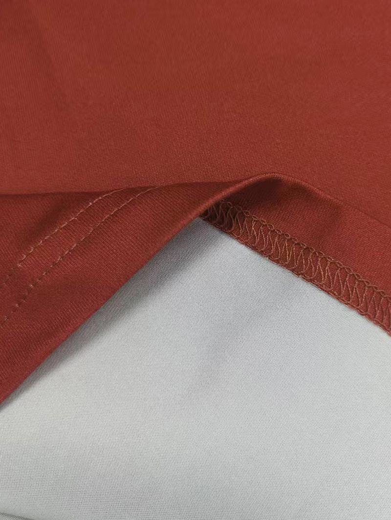 A new autumn and spring color-blocked business style men's casual printed long-sleeved T-shirt top. Round Neck Menswear t shirts for men trendy t-shirts