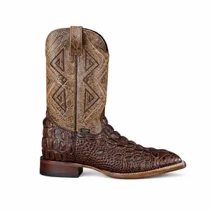 Reyme Caiman Neck Boots-Square Toe