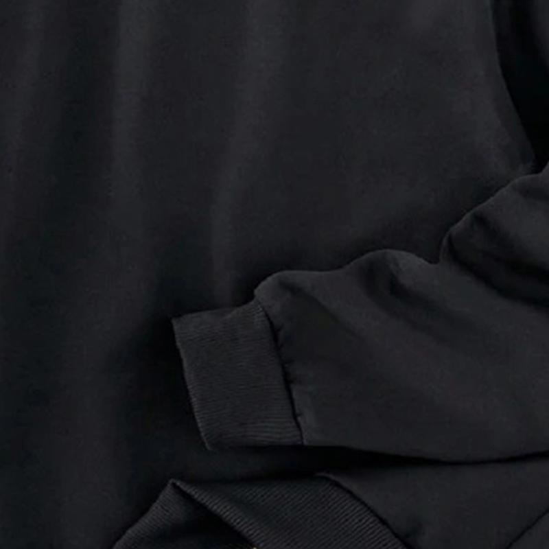 Men’s Cozy Fleece-Lined Sweatshirt - Warm Autumn & Winter Pullover with Mountain Print, Long Sleeve, Crew Neck, Casual Style, Cozy Clothing – Casual Style Top | Fleece-Lined Comfort, Soft & Warm Pullover for Cold Weather