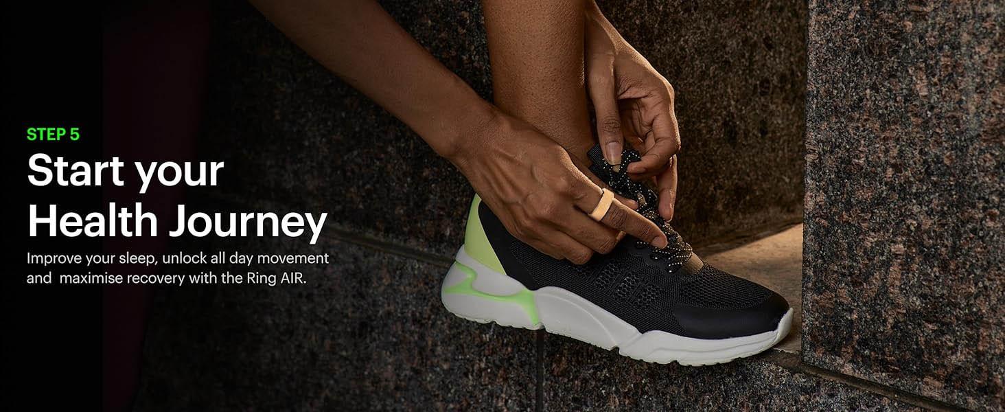 Golden Galaxy Smart Ring for Women & Man,Health Fitness Tracker,IP68 Waterproof Sleep Monitoring with Charging Case and Ring Protector, Remote Photography,Body Detection Finger Ring, No Subscription Fee for iPhone & Android