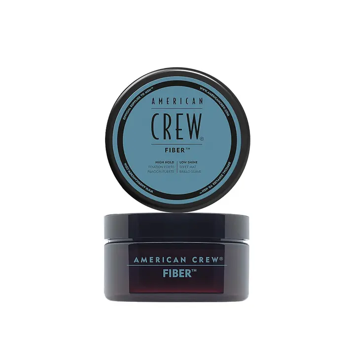 American Crew Fiber Hair Gel - 3oz Unisex Haircare Styling Gel for Short Hair, Strong Hold, Extreme Hold, Matte Finish, Smooth Texture, Thick Formula with Cetyl Palmitate, Textured, Beeswax Base, Durable, Resinous, Phenoxyethanol, Bht