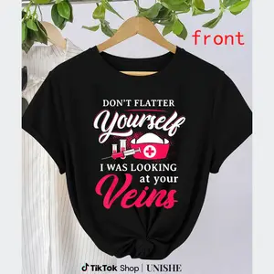 Phlebotomist Women’s Cotton T-Shirt – Funny Nurse Design