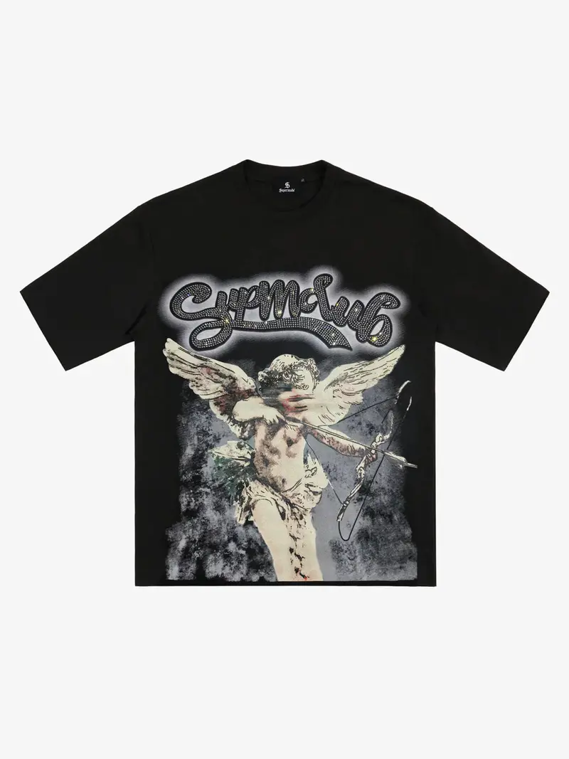 chrome hearts rhinestone shirt - TikTok Shop