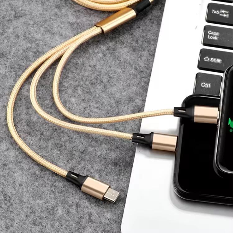 NEW Fast USB Charging Cable Universal 3 in 1 Multi Function Cell Phone Charger