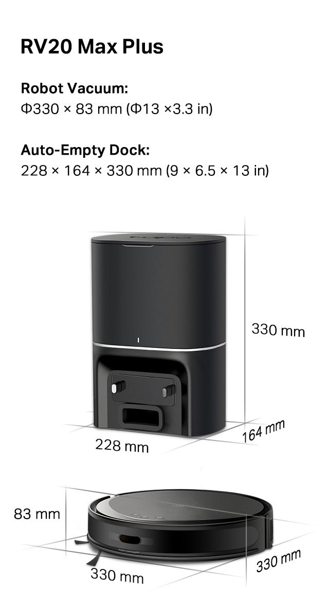 Tapo RV20 Max Plus Ultra-Slim Robot Vacuum and Mop with 5300Pa Suction, MagSLIM LiDAR Navigation, Auto-Empty Dock, 97% Dust Pickup, Alexa & Google Home Compatible - Deep Cleaning Machine Deep Cleaning Machine Automatic Wireless Tapo RV20 Max Plus Ultra-Slim Robot Vacuum and Mop with 5300Pa Suction, MagSLIM LiDAR Navigation, Auto-Empty Dock, 97% Dust Pickup, Alexa & Google Home Compatible - Deep Cleaning Machine Deep Cleaning Machine Automatic Wireless