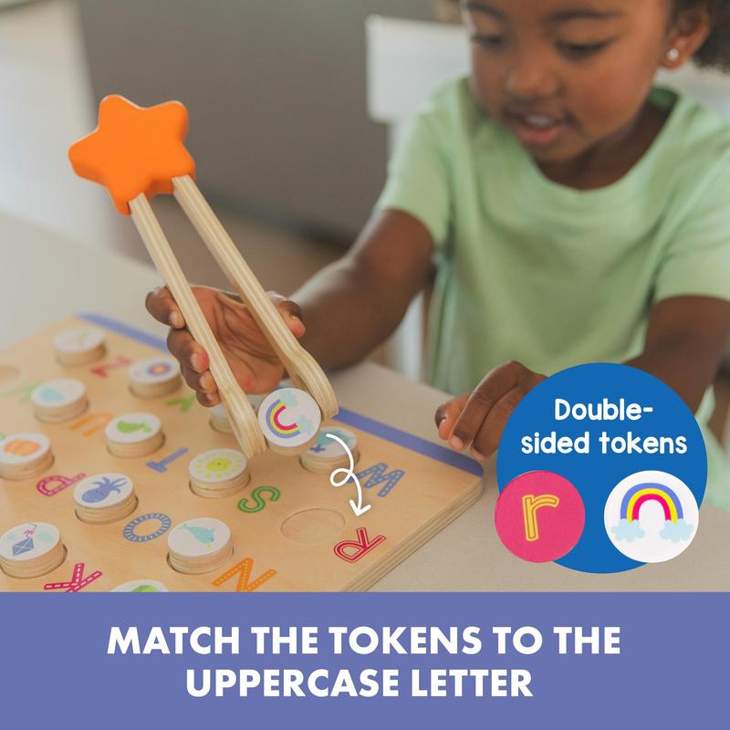 Educational Insights Count & Match Wooden Set - Preschool Learning Toys