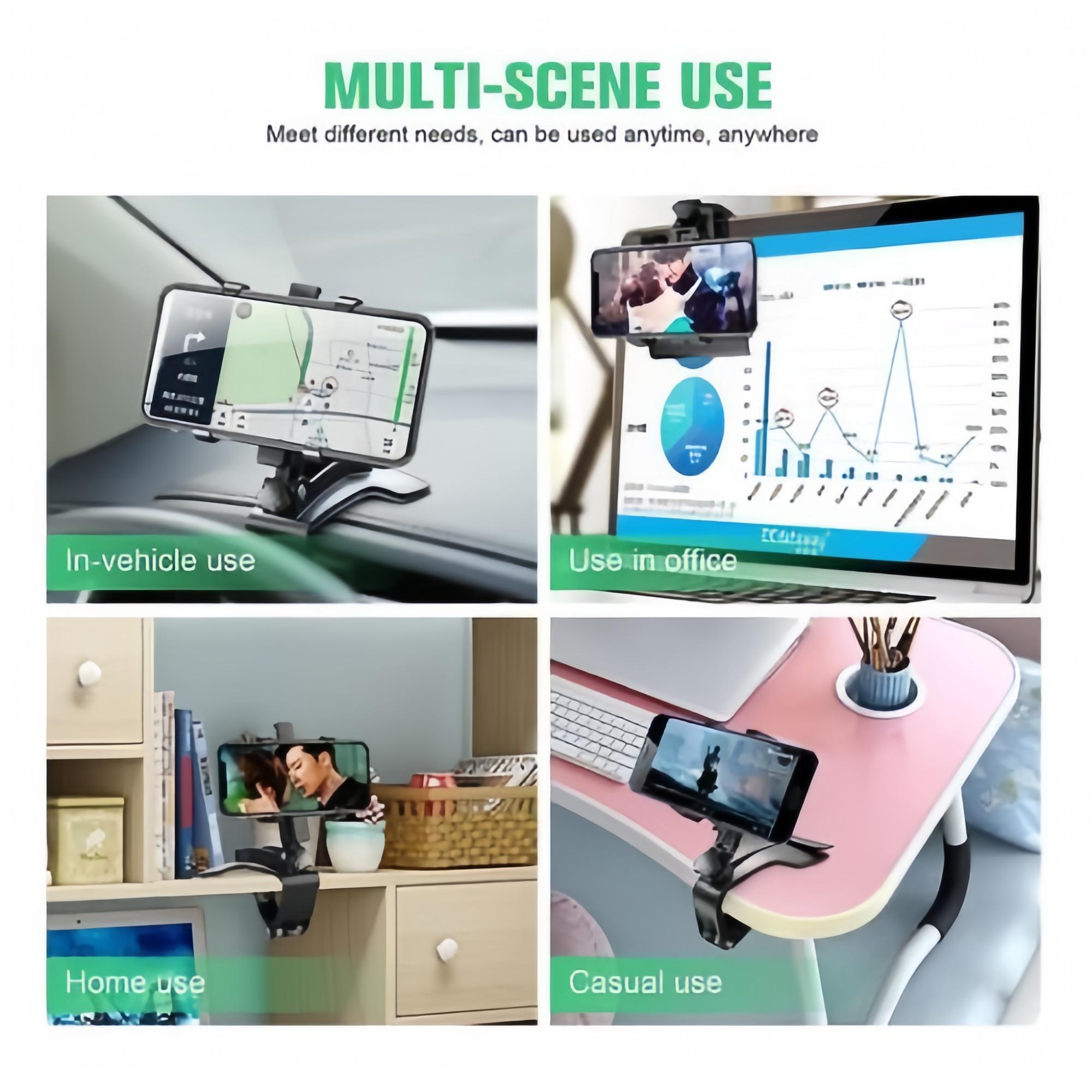 360 Rotating Clip Car Phone holder for Dashboard Clip, Car Mount Suitable For iPhone & Android And Other Smartphones Vent Mount 360 Rotating Clip Car Phone holder for Dashboard Clip, Car Mount Suitable For iPhone & Android And Other Smartphones Vent Mount