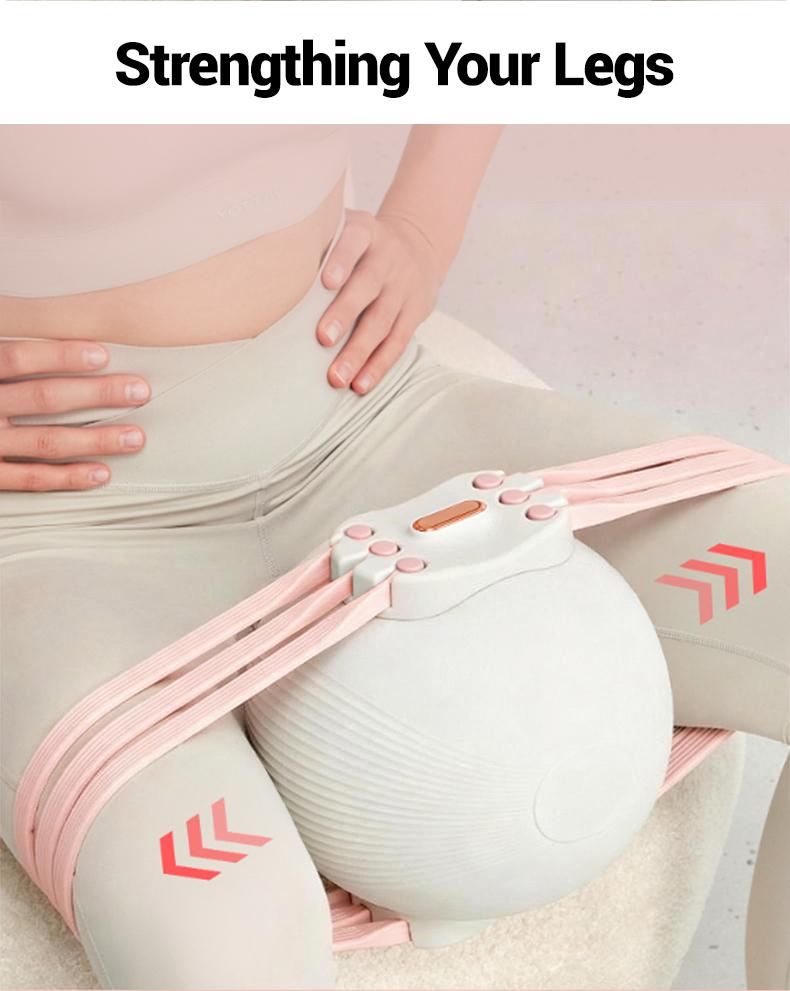 Thigh Master for Pelvic Floor Training, Adjustable Trainer 5 in 1 Exercises for Legs Hips Glutes Arms Chest, Home Gym Equipment, Women's Fitness