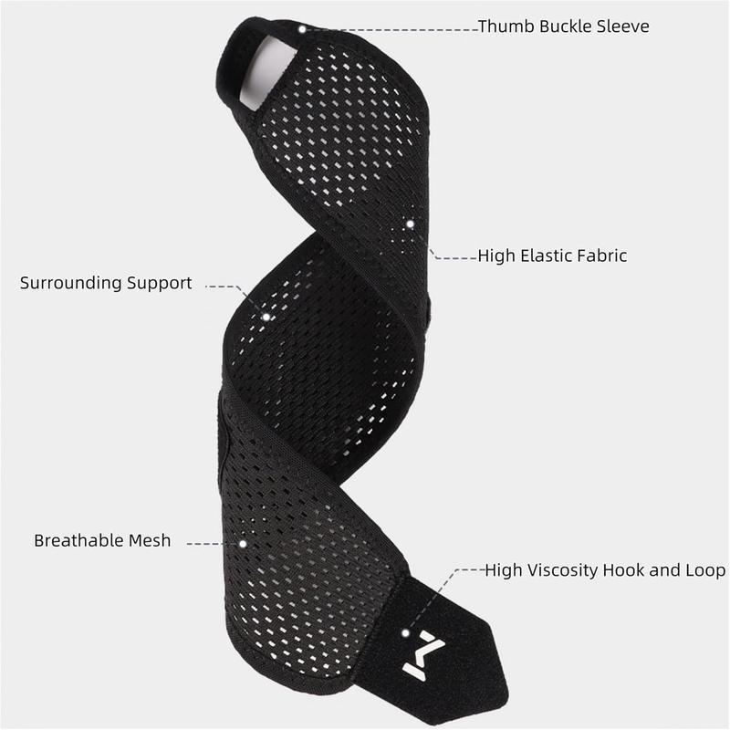 Unisex Compression Wristband for Sports, Fitness Workout, Typing, Heavylifting, Adjustable Elastic Fit, Breathable Stretchy Fabric, Basketball Volleyball Gear An Armband Gift for Birthday, Christmas