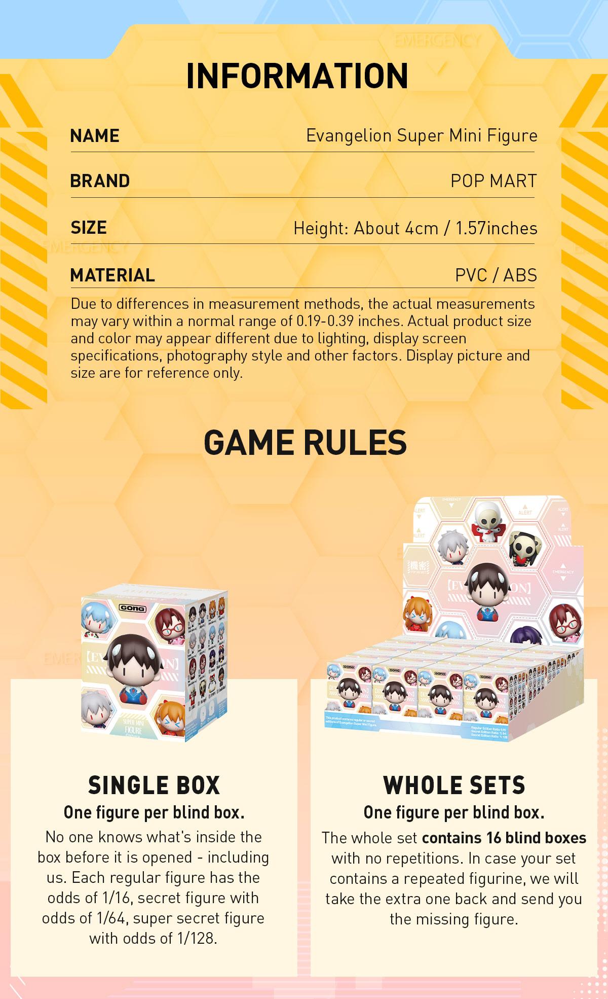 POP MART Evangelion Super Mini Figure