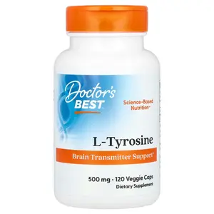 Doctor's Best L-Tyrosine, 500 mg, 120 Veggie Caps