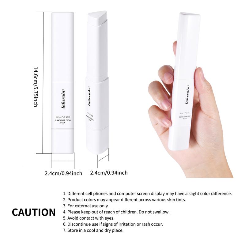 Color Changing Foundation Stick with Brush | Hydrating Collagen Full Coverage Concealer Skin Tint Natural Glow Makeup Maquillaje for Women Blend Compact Contour Cream Long-Lasting Hydrating Cosmetic