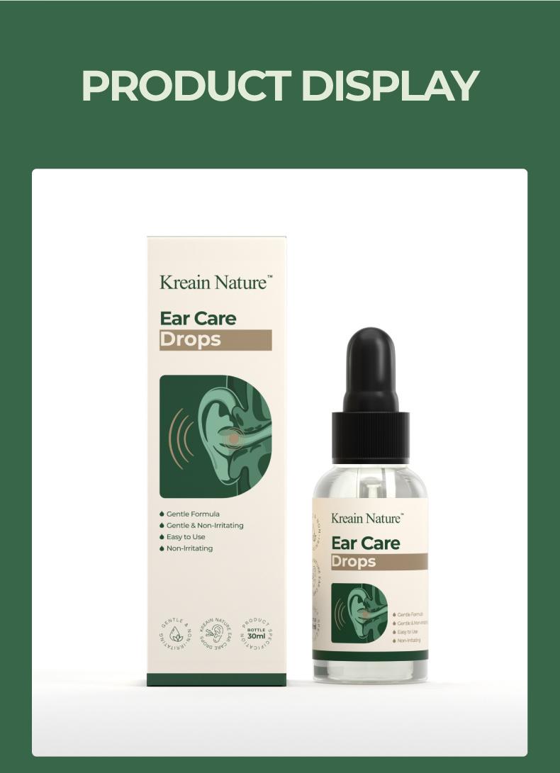 Kreain Nature 5 Ear Care Drops Gentle Formula, Non-Irritating Gentle Formula, Easy to Use & Portable dealsforyoudays