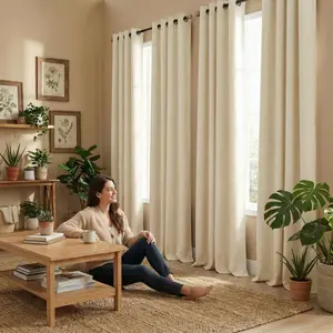 Window Wear 4 Panels 52X84Inch Blackout Curtains Solid 100% Light Blocking Thermal Insulated Reduce Noise Curtains Ft2599 Windowshades curtains curtains for bedroom cortinas para salas curtains for living room