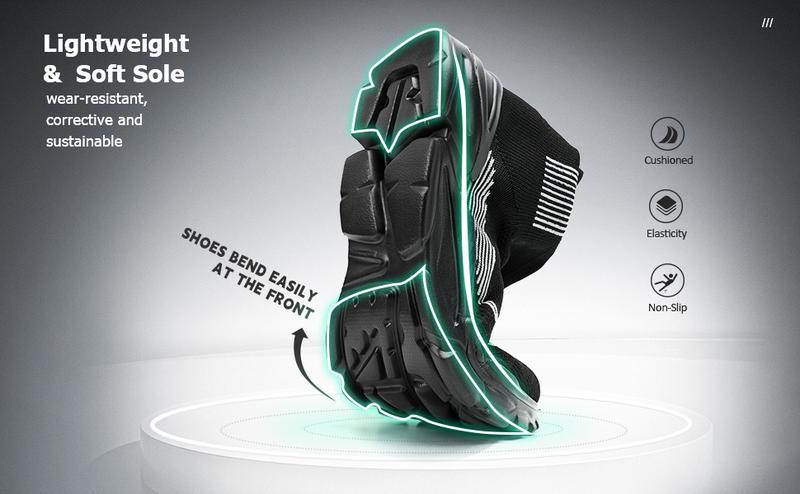 New Men's Lightweight Socks Breathable Comfortable Sports Leisure Shoes in Blue Knit Design Closed Trainer Sneaker Runner Training Running Athletic Boy Footwear Casual