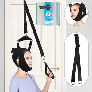Neck Stretcher Cervical Traction Device for Home Use Over The Door Cervical Traction Device Portable Neck Traction Device for Neck Pain Relief