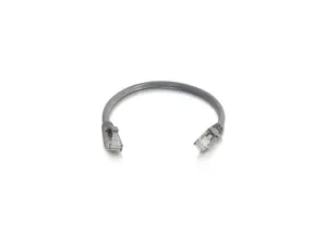 C2G 00665 12FT CAT6A SNAGLESS UNSHIELDED (UTP) ETHERNET NETWORK PATCH CABLE - GRAY