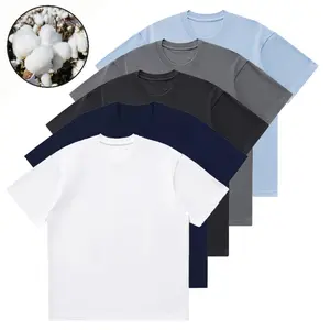 220g Comfort Solid-Color Short-Sleeve T-Shirt - Regular Fit Crew Neck, Breathable Summer Casual Top, Perfect for Everyday Wear, Versatile Wardrobe Essential | Minimalist Design | Soft Texture