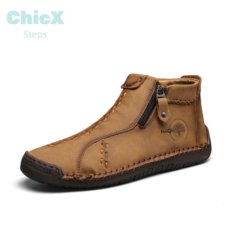 ChicX Steps Hand-Stitched Outdoor Casual Shoes for Men