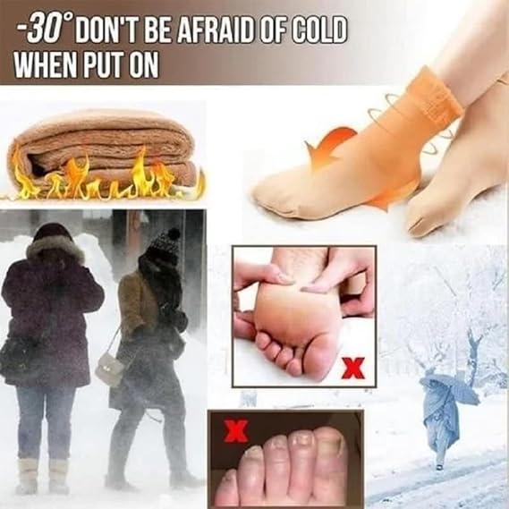 10pcs/5 Pairs Autumn Winter Socks for Women Thickened Fleece Lined Cold-Proof Warm Self-Heating Snow Socks Unisex Floor Socks Mid-Calf Socks 10pcs/5 Pairs Autumn Winter Socks for Women Thickened Fleece Lined Cold-Proof Warm Self-Heating Snow Socks Unisex Floor Socks Mid-Calf Socks