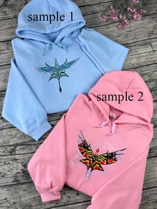 Fire and Ash embroidered T-shirt Sweatshirt Hoodie, Pandora embroidery shirt, movie shirt, Matching couple