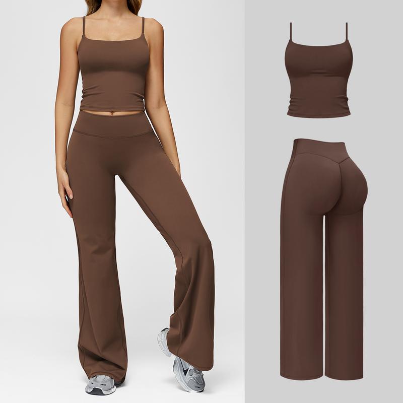 MFVIM Women's Sports Suit, Comfortable and Stylish Activewear Set for Workouts, Perfect for Yoga and Gym Sessions