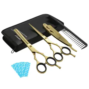 Professional J2 Right Hand Scissors Kit, Gold, 6.5 inch