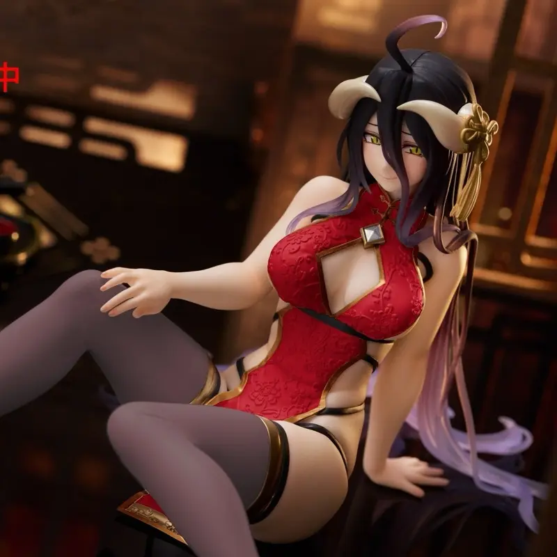 Albedo Chinese Dress Desktop Cute Renewal Ver.   Figure (Overlord)