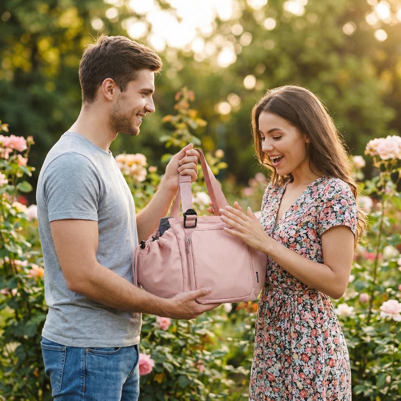 BIIVOYA Multi-Functional Women's Fashion Mommy/Diaper/Tote/Shoulder Bag — Large Travel Backpack | Expandable Commuter Bag, Daily Use & Holiday Gift