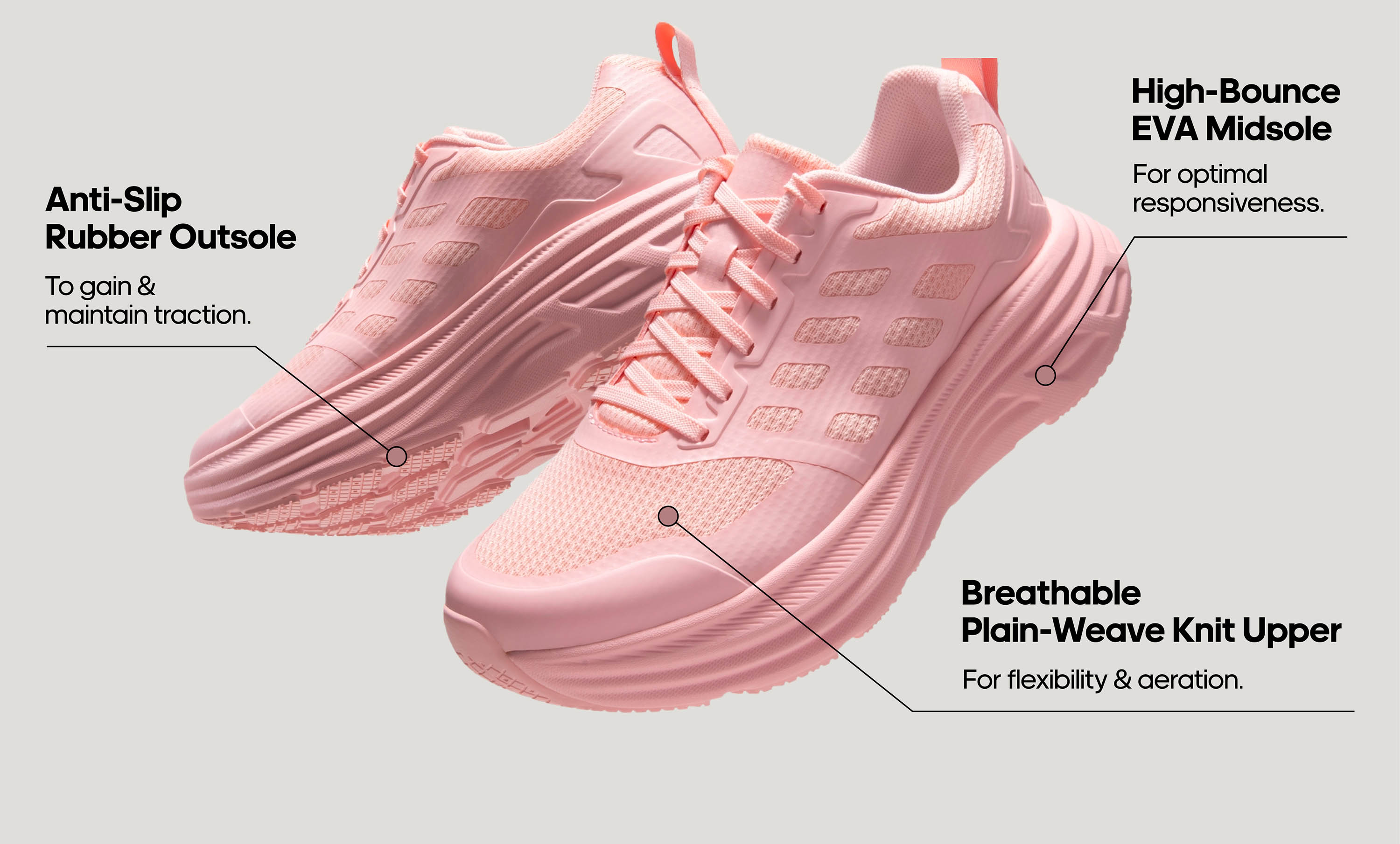 ALLSWIFIT [ActiveFloat] Women's Walking Shoes Cushion Running Tennis Shoes Non-Slip Comfortable Breathable Workout Gym Sports Athletic Sneakers