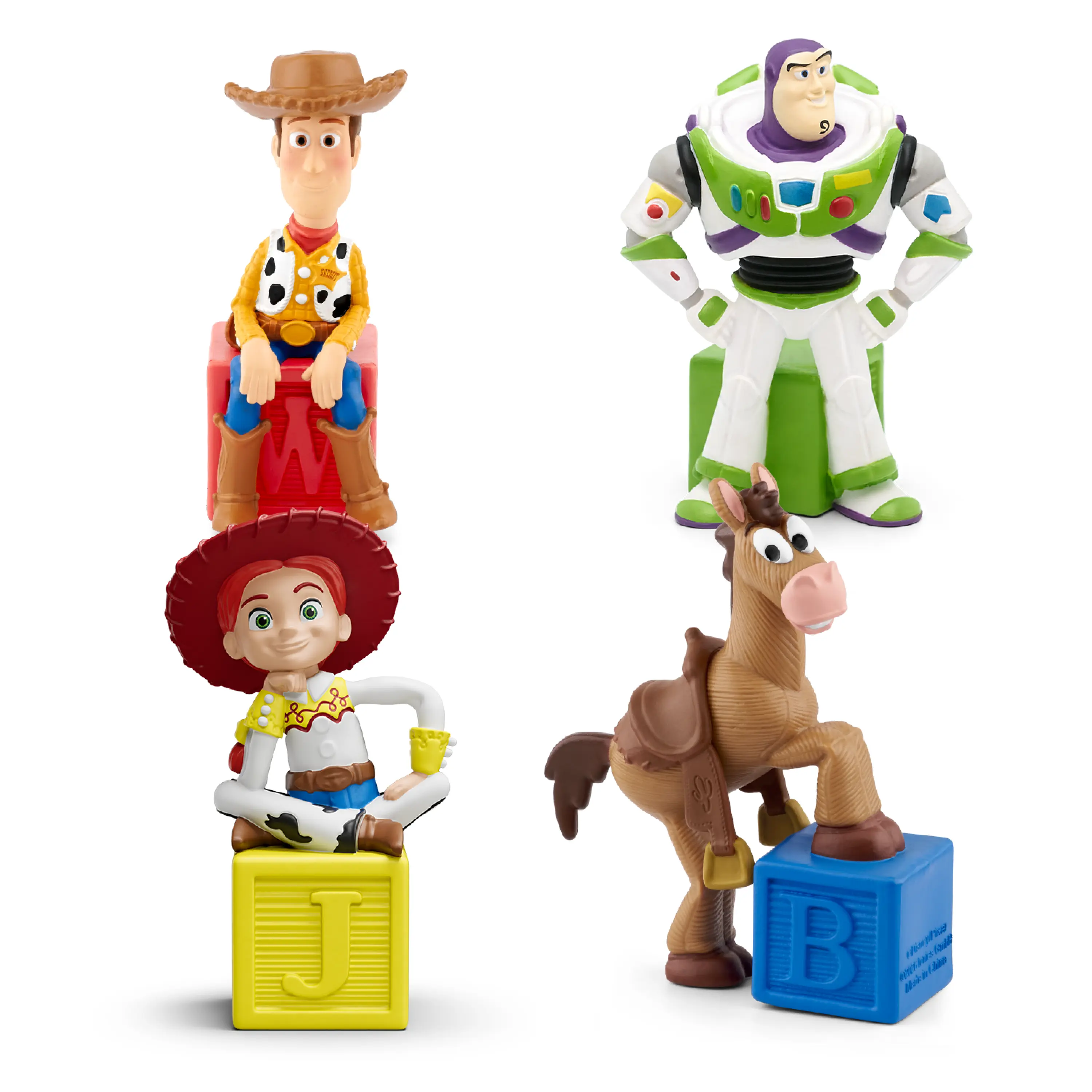 Tonies 4-Pack Toy Story Bundle with Woody, Buzz, Bullseye and Jessie